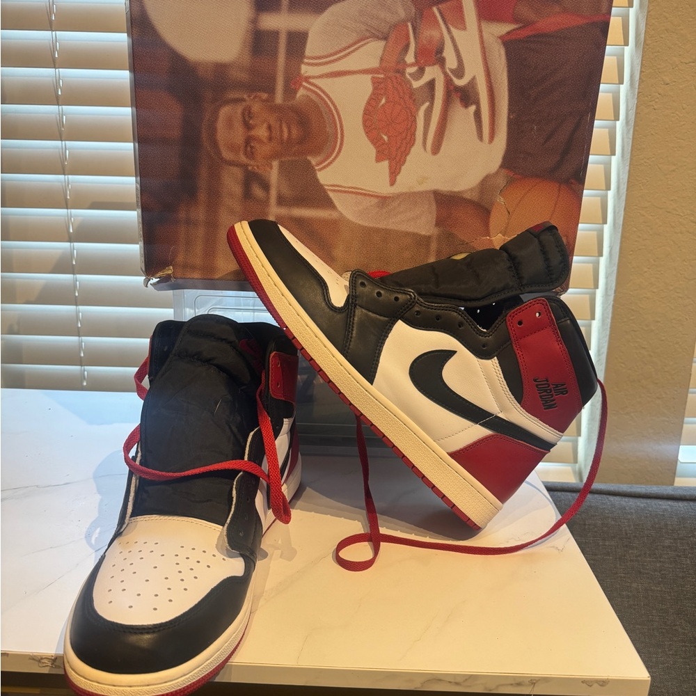 Air Jordan 1 Retro High OG Black Toe Reimagined